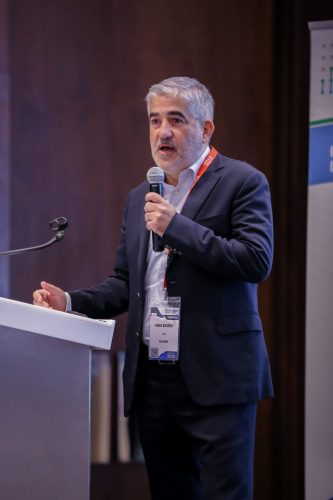 Bluering's CEO, Mr. Fares Kobeissi presenting Designing next-generation credit decision models at the Middle East Digital Lending Summit 2022
